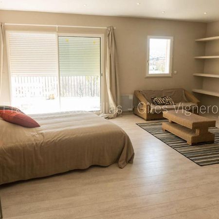 Suite Ou Chambre Privee A La Forge Des Cypres Loupia Bagian luar foto